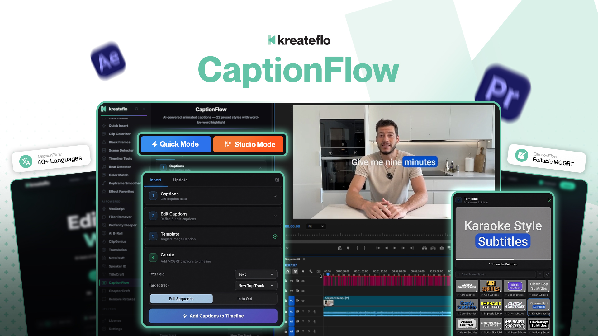 Animated Captions in Premiere Pro: 22 Presets That Actually Get Watched